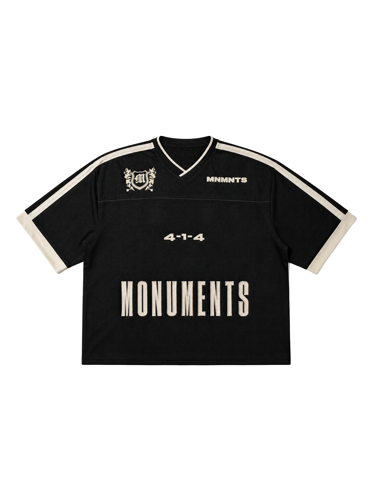 4-1-4 Boxy Oversized Mesh Jersey – MAISON MONUMENTS 4-1-4 Boxy Oversized Mesh Jersey – MAISON MONUMENTS