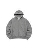 MONUMENTS | MM Double Zip Oversized Hoodie