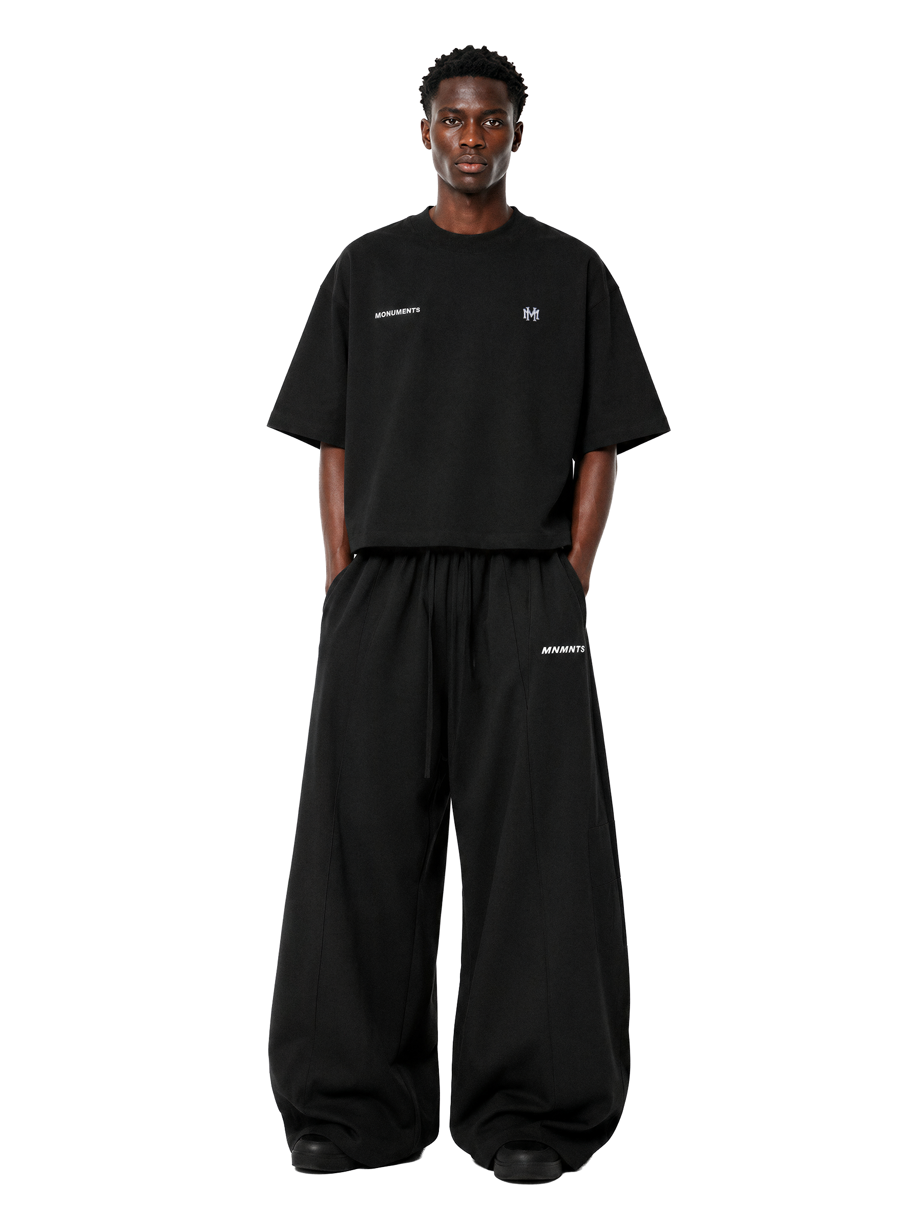 MONUMENTS | MM Core Logo Oversized Boxy Tee