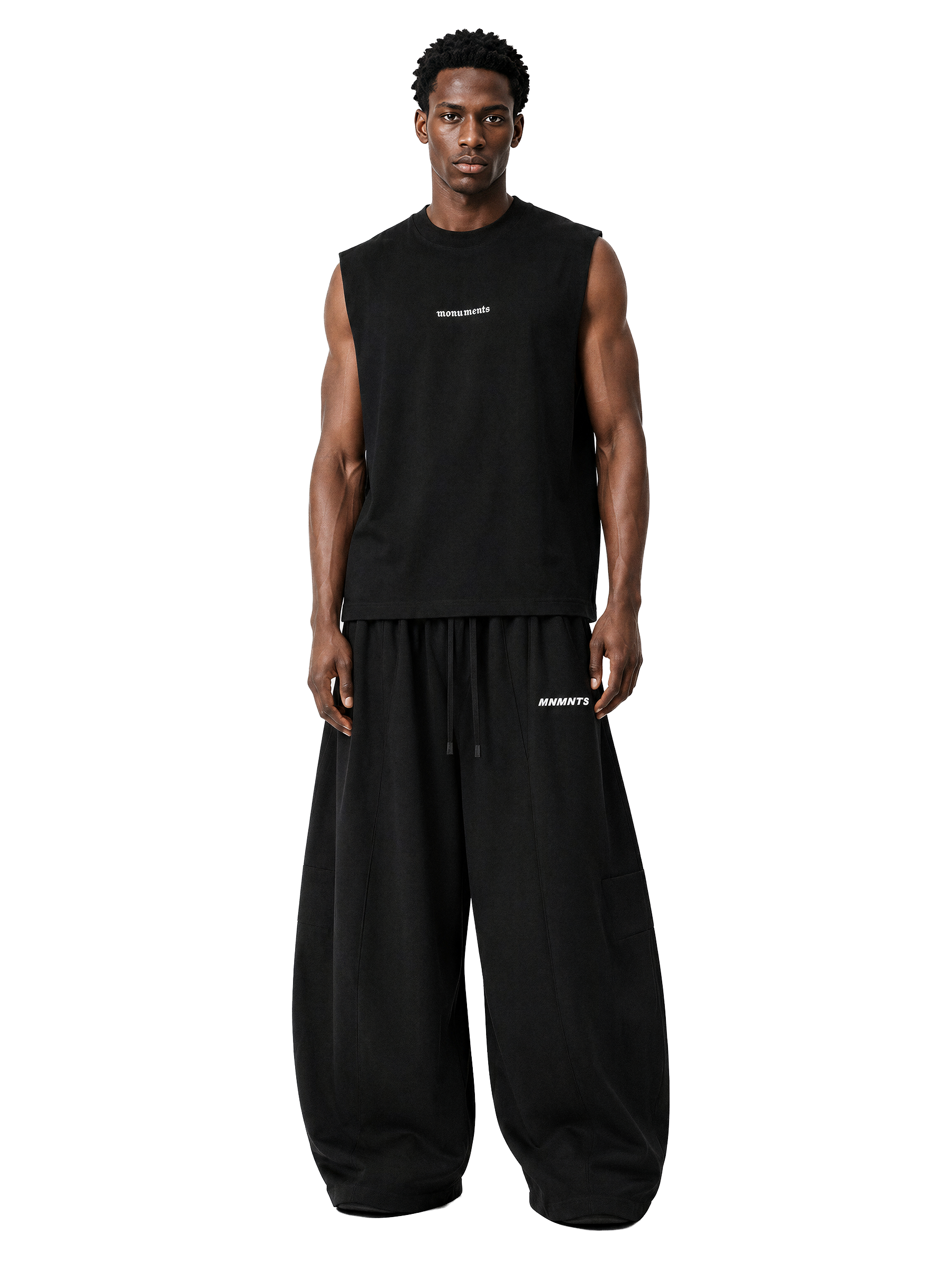 MONUMENTS | Gothic Logo Oversized Vest